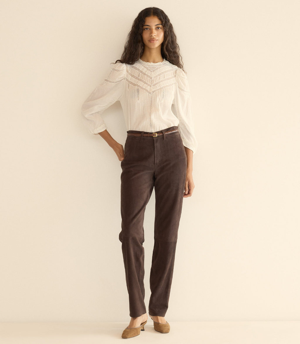 CHEVALIER PANT -- DEEP CHOCOLATE