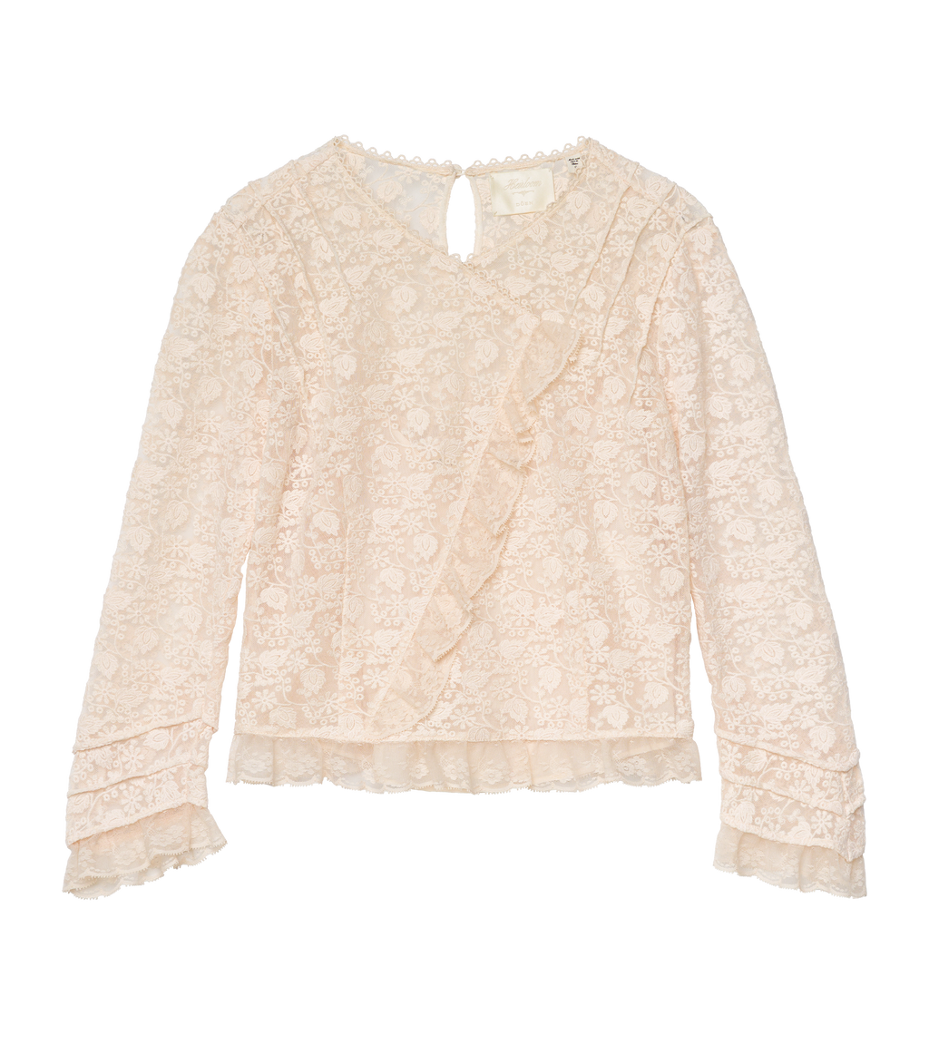 FAYETTE TOP -- SOFT CAMELLIA