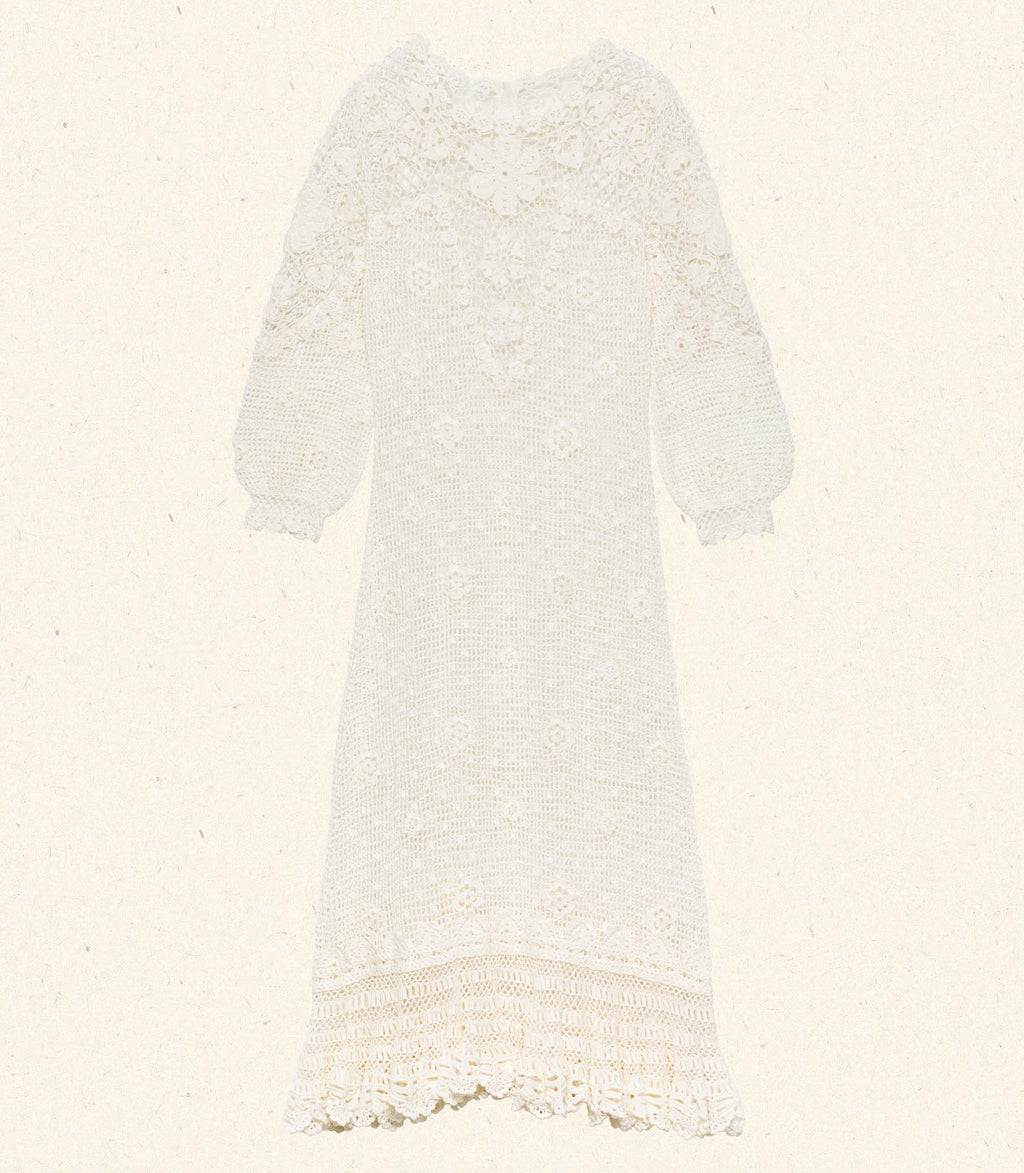 FLORIA DRESS -- PEARL