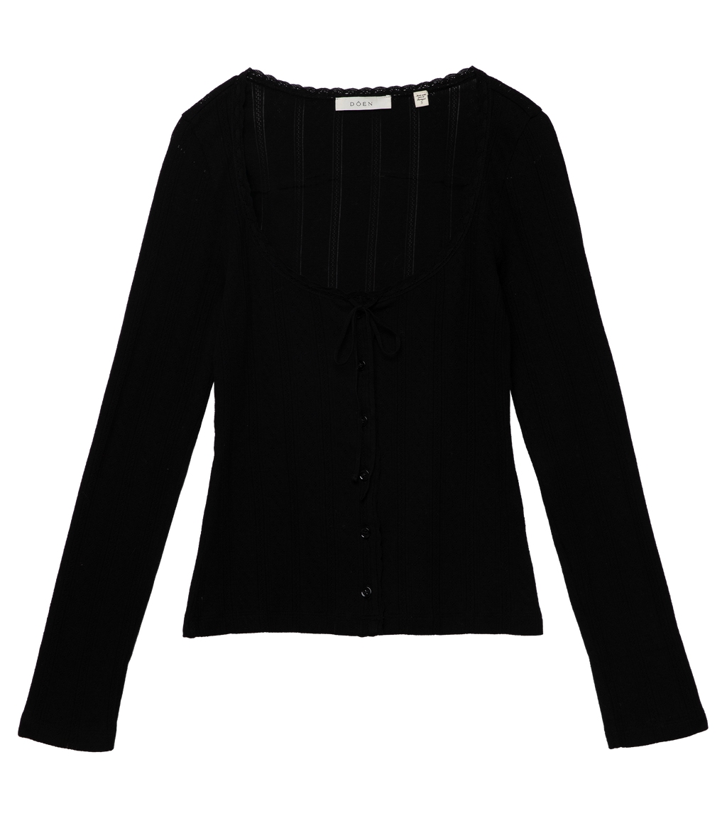 LORI TEE -- BLACK