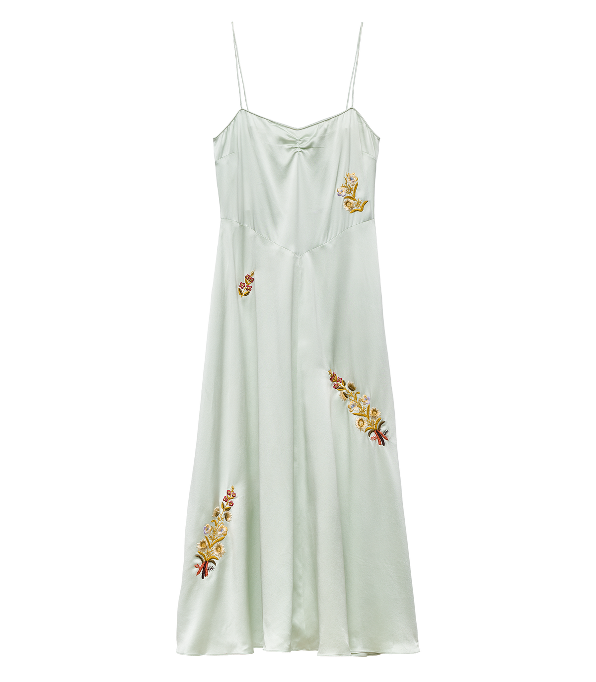 LORRAINE DRESS -- EUCALYPTUS