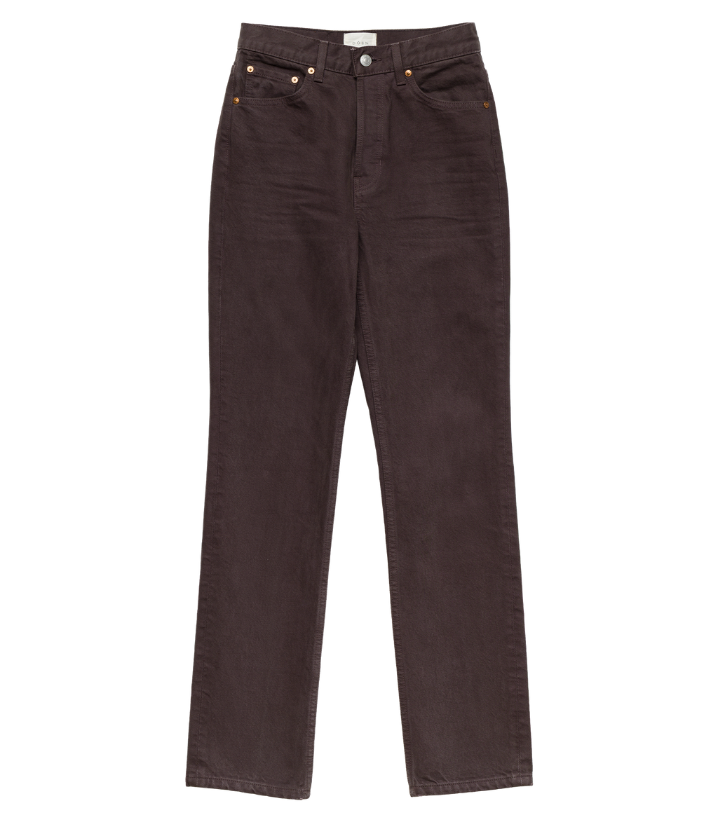 ONDINE JEAN -- EQUESTRIAN BROWN WASH