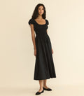 QUINELLE DRESS -- BLACK