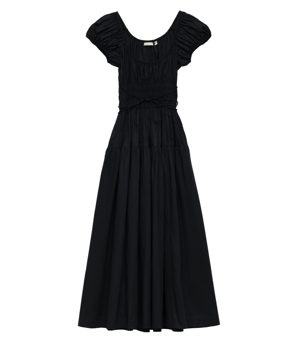 QUINELLE DRESS -- BLACK